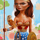 Illustration for article titled Pop paintings recast modern superheroes as Greek gods